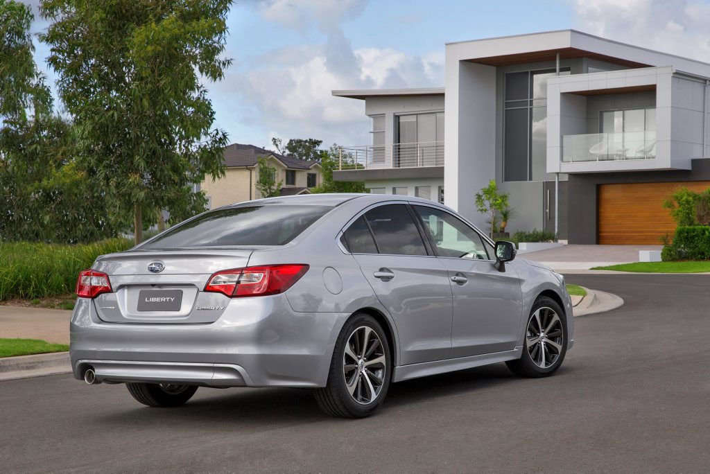 The MY16 Subaru Liberty. The MY16 Subaru Liberty.
